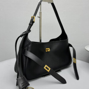 Balenciaga Bel Air Small Shoulder Bag Black